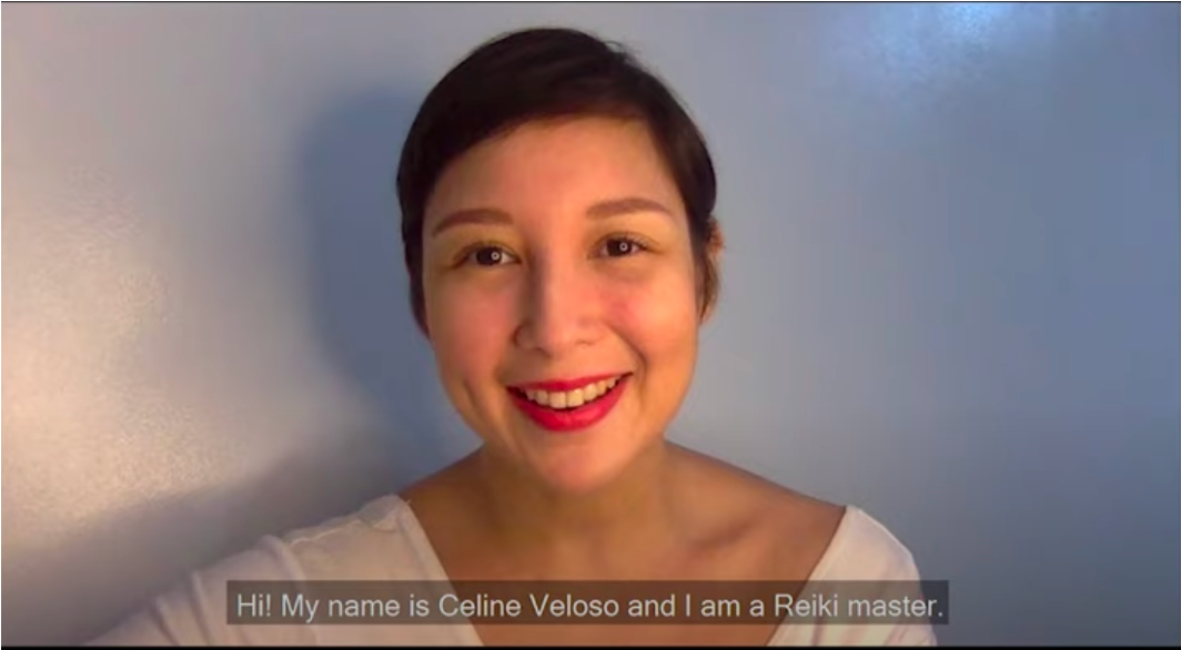 Celine Veloso Reiki Master Video